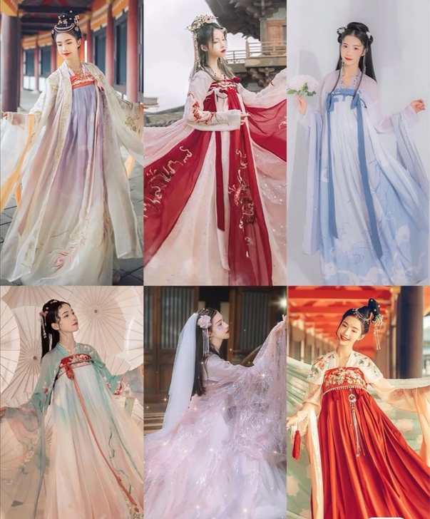 【汉服盲盒】汉服女福袋全套齐胸齐腰超仙正品...