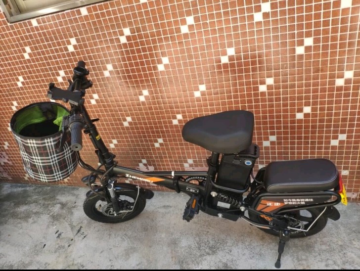 出一台正步拆叠电动车!