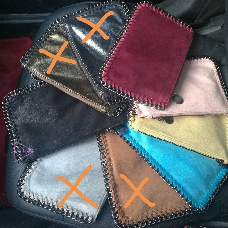 几乎全新女士零钱包手机包！有链条，可以斜挎...