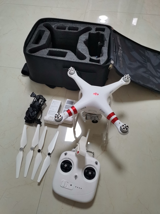 大疆精灵3s,双电,机器8.5成新,所有功...