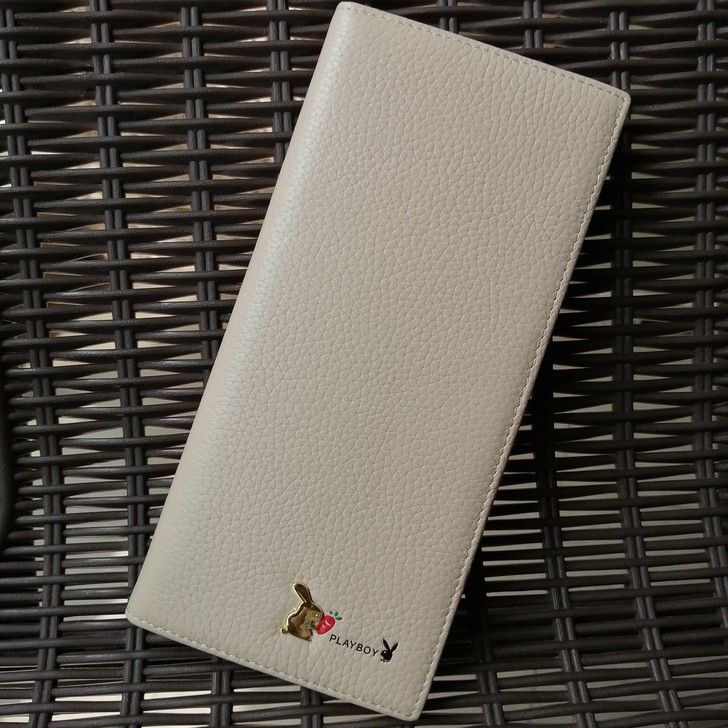 花花公子女钱夹正品全新无瑕疵钱夹真皮头层牛...