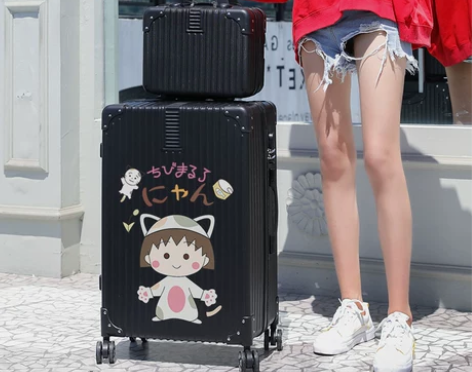 行李箱女日系高颜值20寸小型拉杆箱2021...