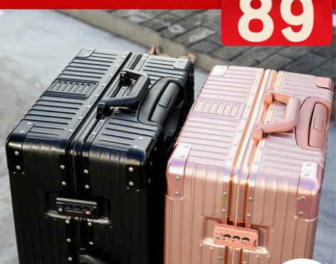 拉杆箱万向轮旅行箱行李箱女小结实耐用20寸...