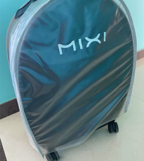 米熙家的旅行箱24寸的拱形旅行箱，379买...