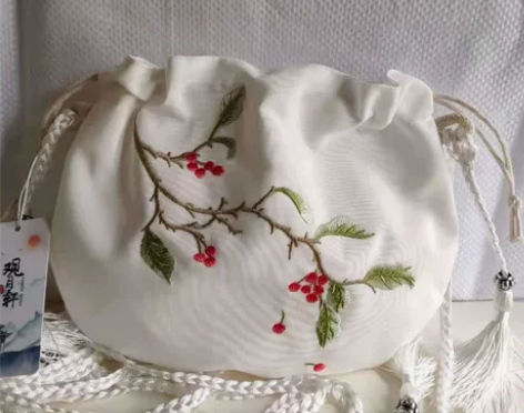 古风包包仙女新款百搭斜挎包帆布包女单肩包汉...