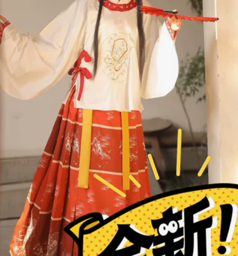 玉术汉服玉术原创汉服女明制圆领袍补服短衫 ...