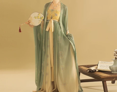 【汉服出租】桔屿正品原创汉服女诃子裙【簪花...