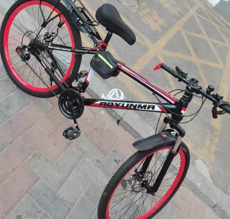 【清仓特价】山地车男女赛车学生越野车减震单...