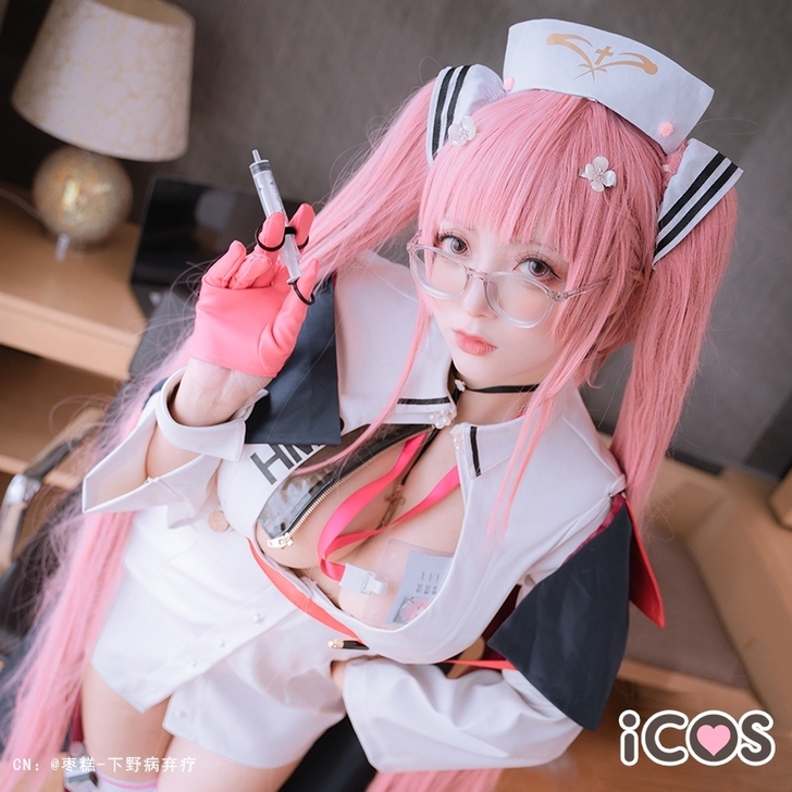 ICOS碧蓝航线cos服英仙座护士皮肤生疏...