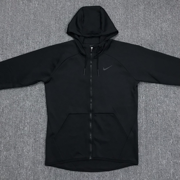 Nike耐克春秋宽松速干健身跑步运动连帽开...