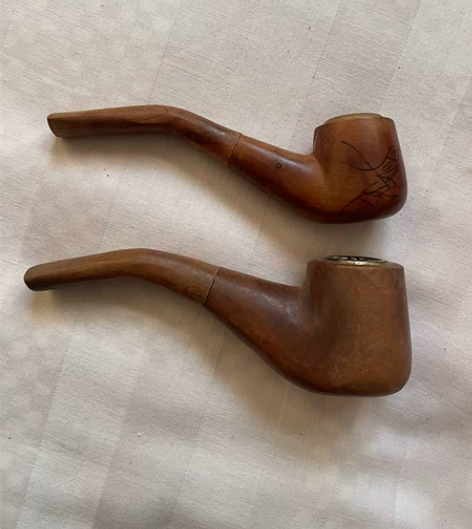 实木烟斗三十一个，不退不换 感兴趣的话点“...