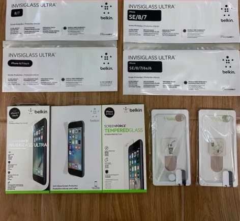 苹果se2/se3贝尔金钢化膜，belki...
