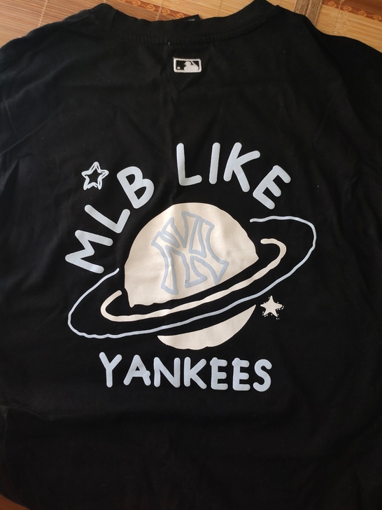 MLB短袖 98新 胖了穿不了 闲置了 t...