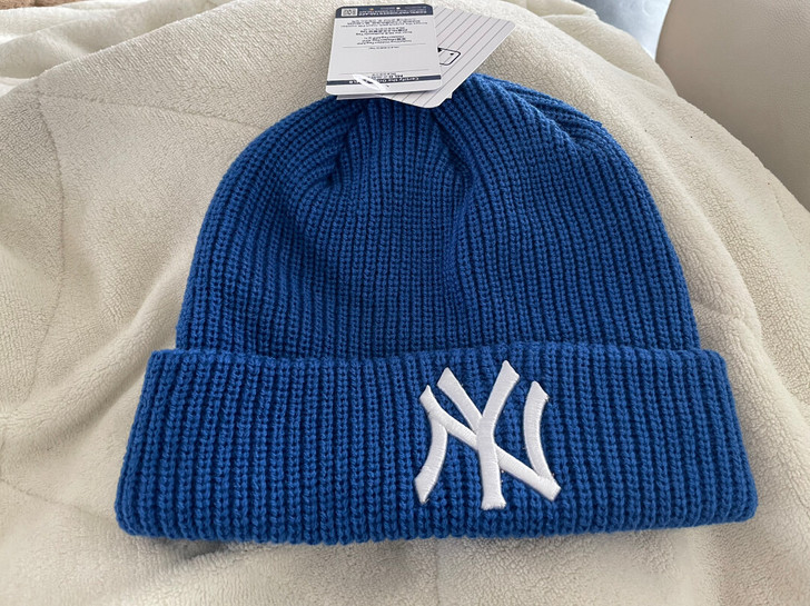 MLB韩国版毛线帽情侣亲子时尚单品搭配潮流...