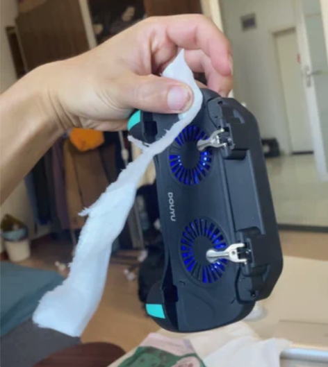 风力够大，手机散热器新的，一直没用。找个有...