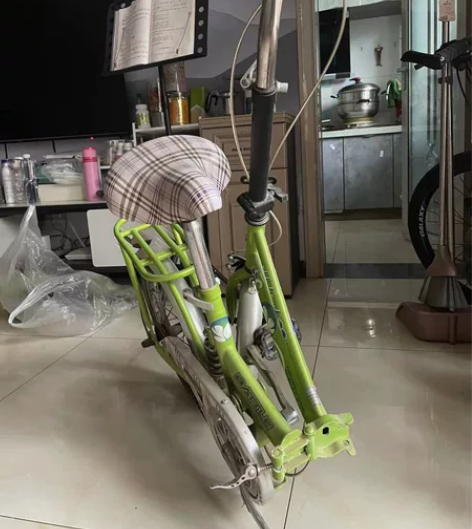 折叠自行车 120 不包邮 各个配件都没问...