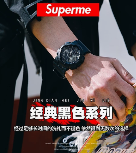 独角兽电子手表男士女士 防水机械运动潮流简...