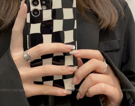 黑白棋盘格子小米11 11pro 11ul...