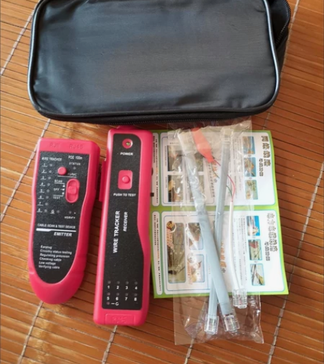 POE寻线仪网络测试仪 网线检测器对线器抗...