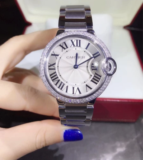 二手正品 卡地亚蓝气球系列中号 36表径 ...