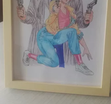 城市猎人 手绘 马克笔纯手绘感兴趣的话给我...