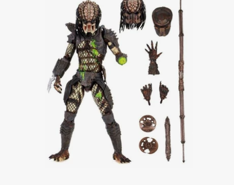 NECA51428 铁血战士 战损花蟹 城...