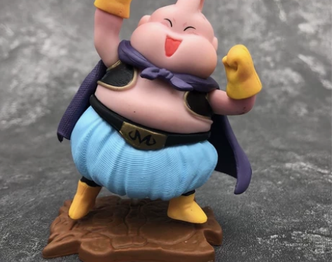 七龙珠手办 可爱gk萌魔人胖布欧汽车载摆件...