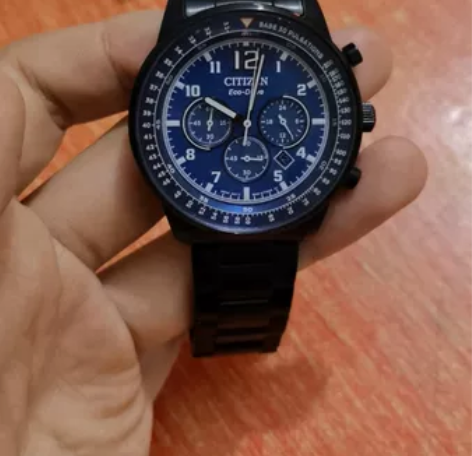 （黑色表带蓝色表盘款）黄景瑜款西铁城日本F...