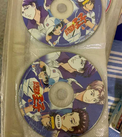 网球王子全国大赛篇，正版VCD，新华书店购...