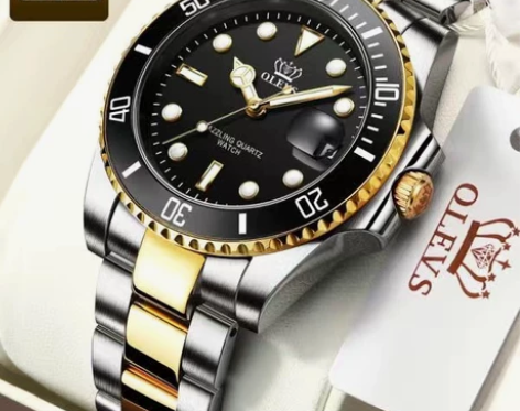 欧利时品牌手表绿水鬼石英，清仓亏本处理，保...