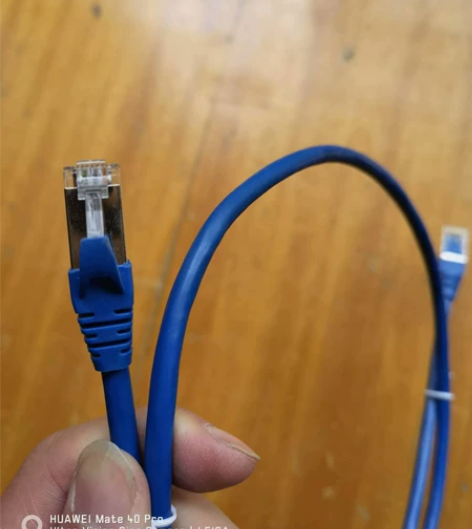 1米六类屏蔽网线，无包装 工程剩余几百条 ...