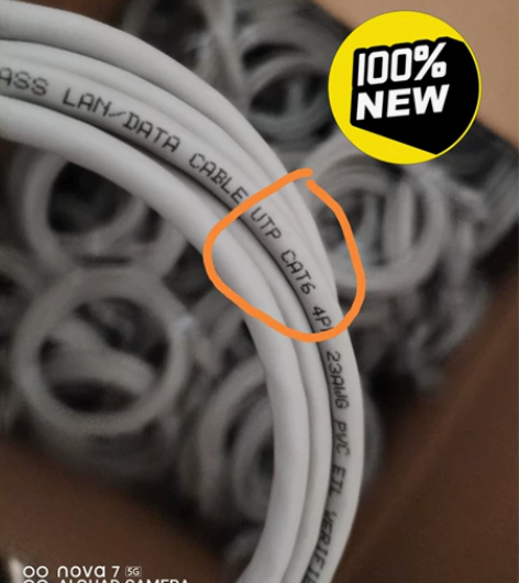 2米    原装六类千兆网线  （10-1...