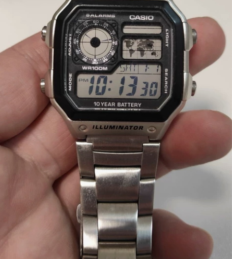 最喜欢的腕表之一，卡西欧 casio，正常...