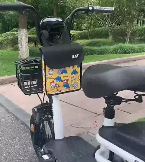 闲置清仓包邮电动车挂包前置收纳袋防水挂物包...