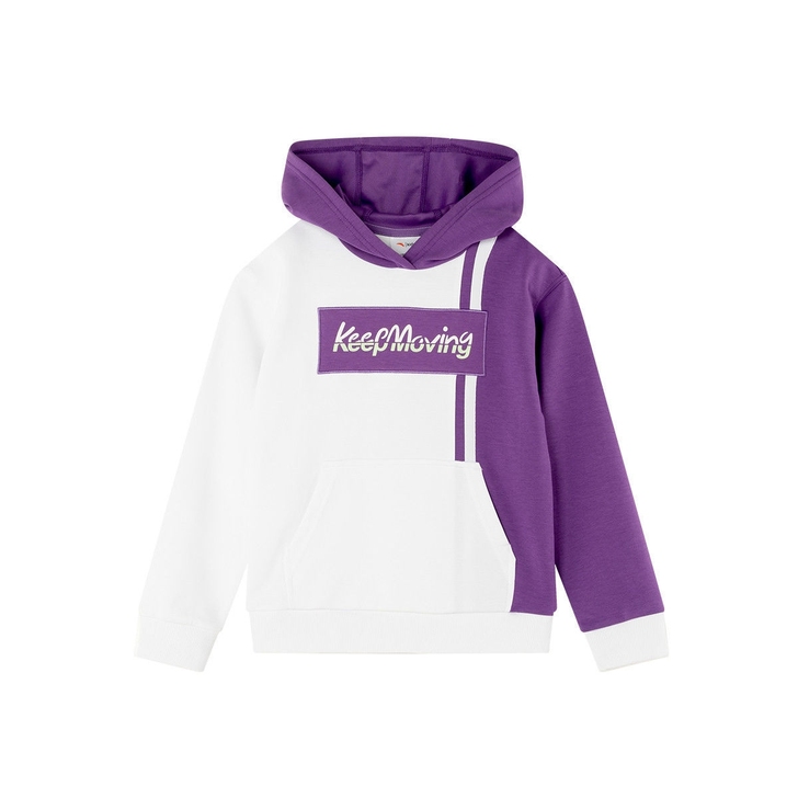 安踏童装女童连帽卫衣2021年新款时尚潮牌...