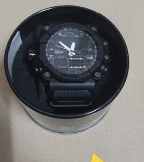 运动手表,防水,黑色百搭,95新,表面塑膜...