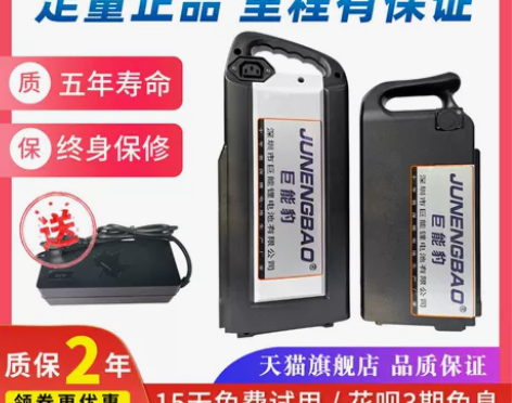 【狂欢价】48v锂电池20Ah台铃愉途爱玛...