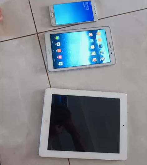 华为平板功能正常，看视频，iPad2 正常...