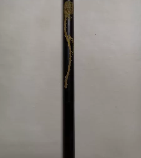 黑檀木雕花（莲蓬花）钢笔式便携中小楷毛笔 ...