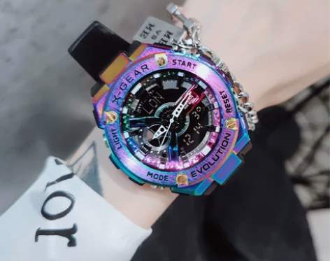 【狂欢价】王一博同款手表男独角兽电子表女士...