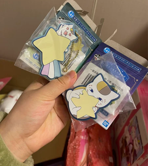 猫老师橡胶小挂饰G赏 一番赏 猫老师和星空...