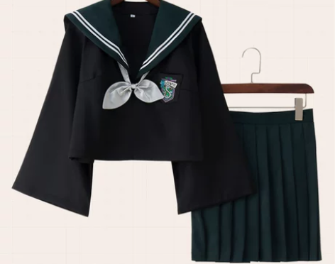 ?猫老师日式学生JK制服cosplay校服...