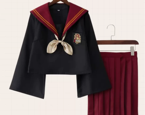 猫老师格林芬多jk制服 S码 无袜子