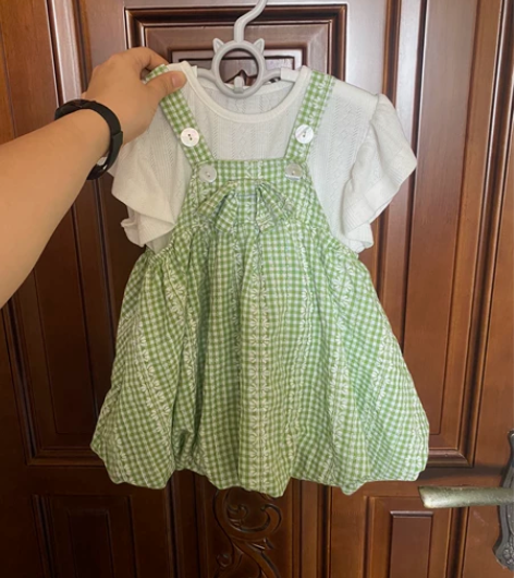 xhanbaby 73码花苞裙非全新，穿2...