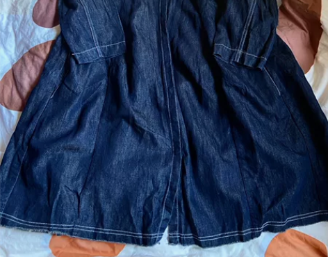 全新买手店购入牛仔外套 可以当外套穿也可以...