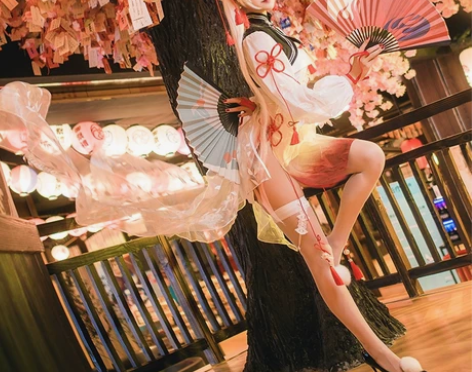 悠窝窝阴阳师魔都绮梦不知火cosplay服...