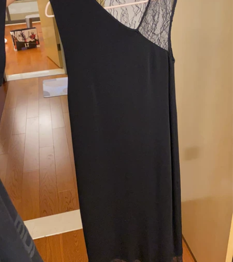 edition 黑色长裙 性感休闲风 s码...