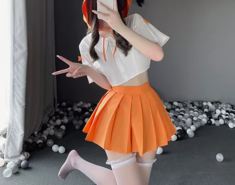 全新包邮日系二次元水手服cosplay套装...