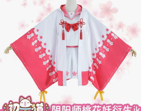 初兽猫 阴阳师同人 桃花妖衍生JK 羽织外...