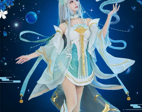 出租王者荣耀西施cos服 cosplay服...